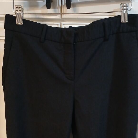 Theory Testra 2B Wool Straight Leg Pants In Black - Picture 4 of 10